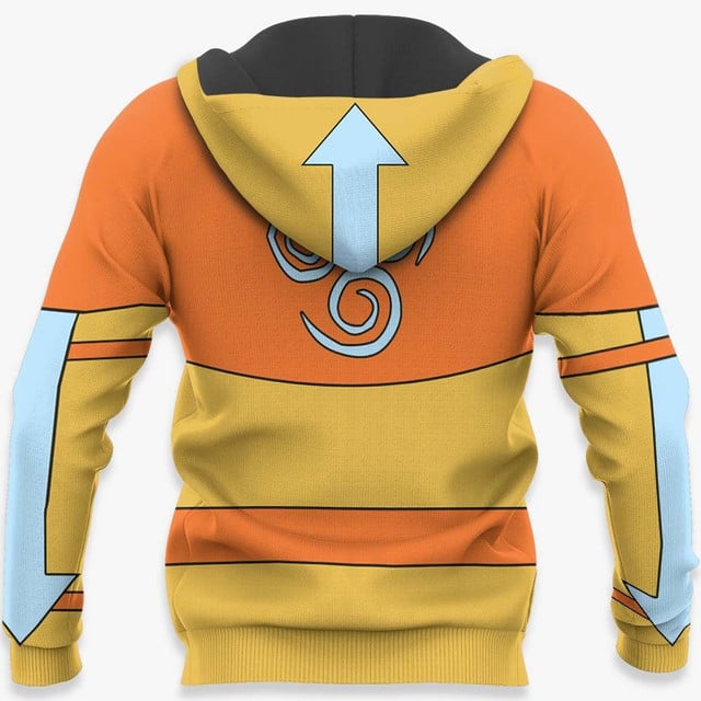 Avatar Aang Uniform Premium Outerwear Costume