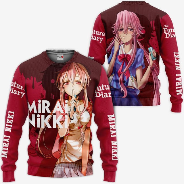 Yuno Gasai Future Diary Mirai Nikki Premium Outerwear