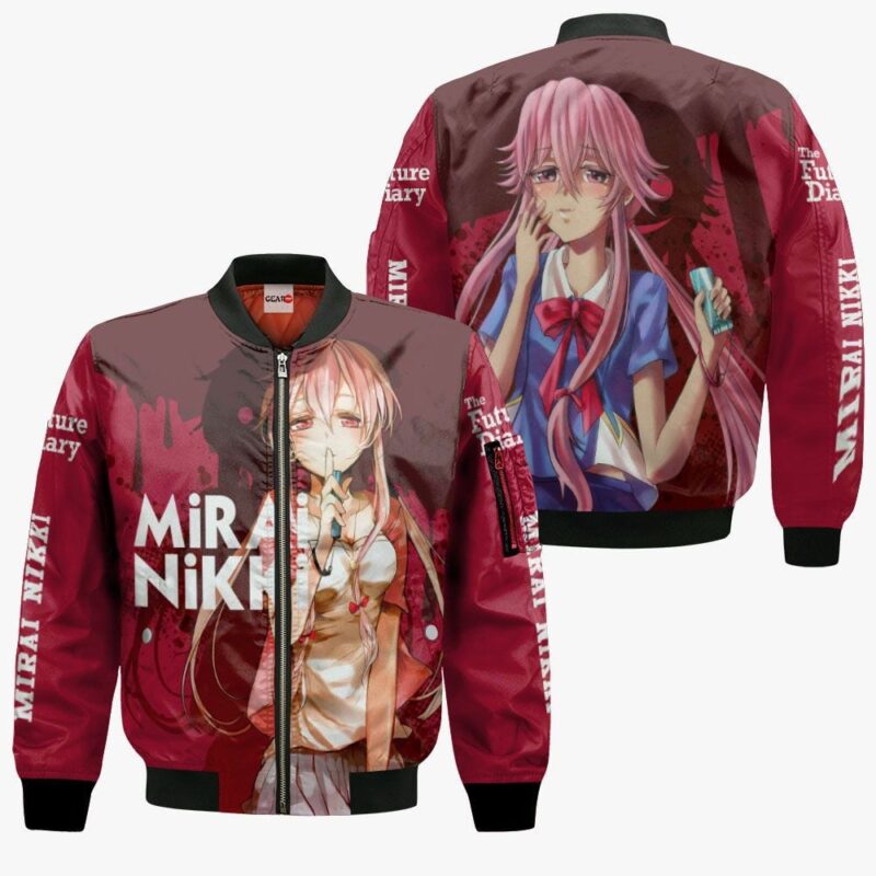 Yuno Gasai Future Diary Mirai Nikki Premium Outerwear