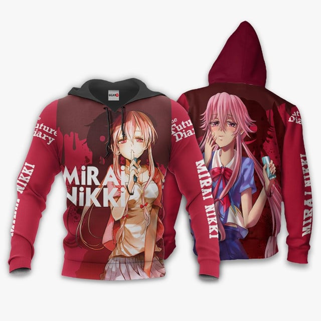 Yuno Gasai Future Diary Mirai Nikki Premium Outerwear