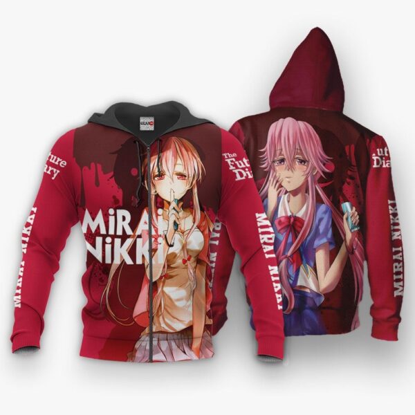 Yuno Gasai Future Diary Mirai Nikki Premium Outerwear