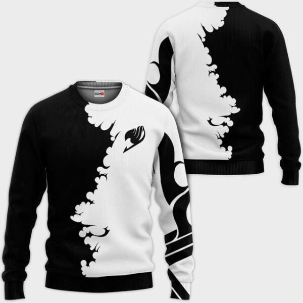 Gray Fullbuster Premium Outerwear Black and White