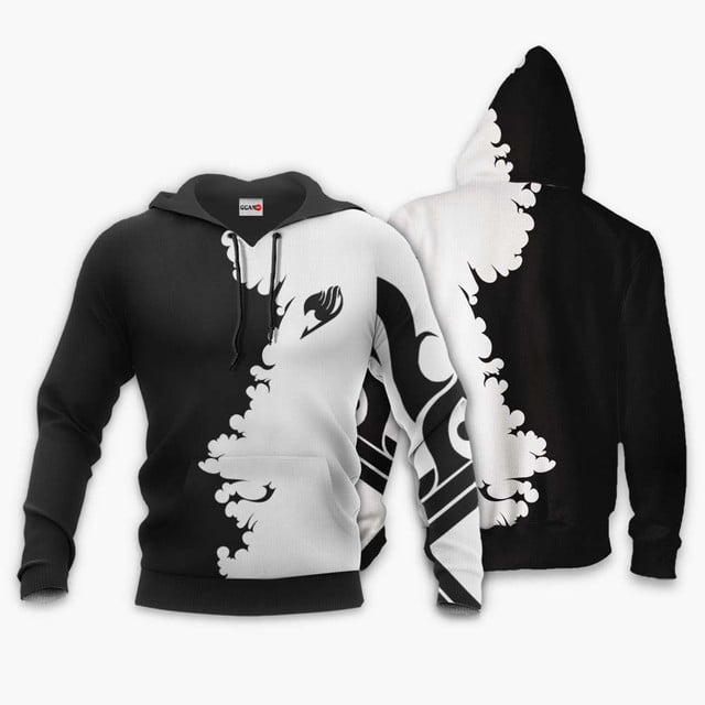 Gray Fullbuster Premium Outerwear Black and White