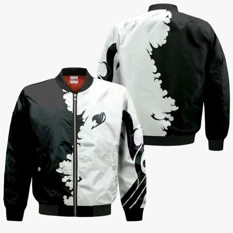 Gray Fullbuster Premium Outerwear Black and White