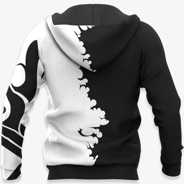 Gray Fullbuster Premium Outerwear Black and White