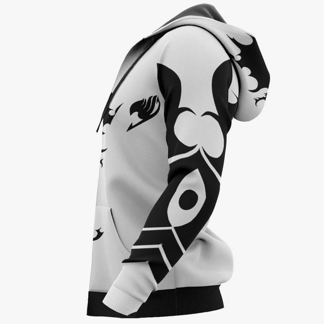 Gray Fullbuster Premium Outerwear Black and White