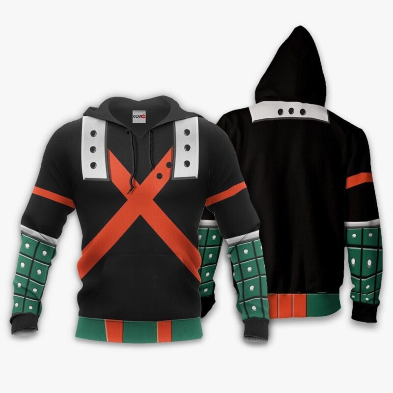 Katsuki Bakugo Premium Outerwear Costume Uniform Hero