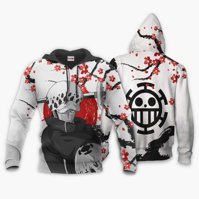 Trafalgar Law Premium Outerwear - Cherry Blossom