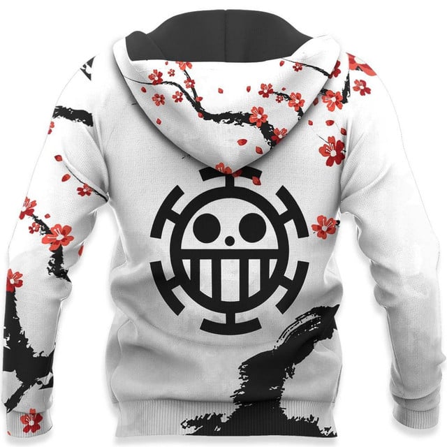 Trafalgar Law Premium Outerwear - Cherry Blossom