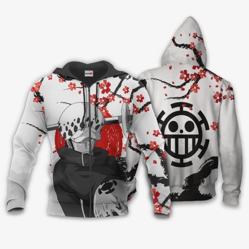Trafalgar Law Premium Outerwear - Cherry Blossom