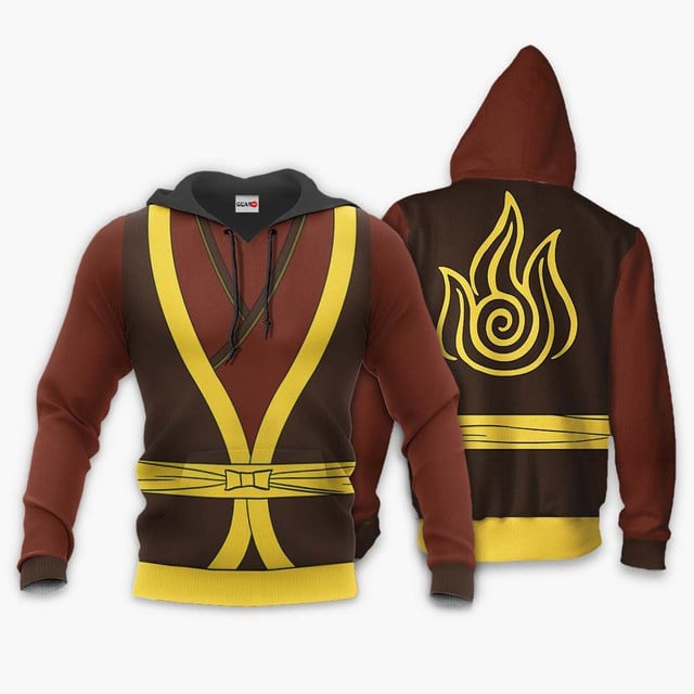 Avatar Zuko Uniform Premium Outerwear Costume