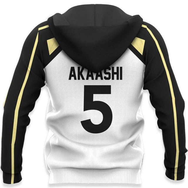 Fukurodani Keiji Akaashi Premium Outerwear Uniform Num 5 Anime