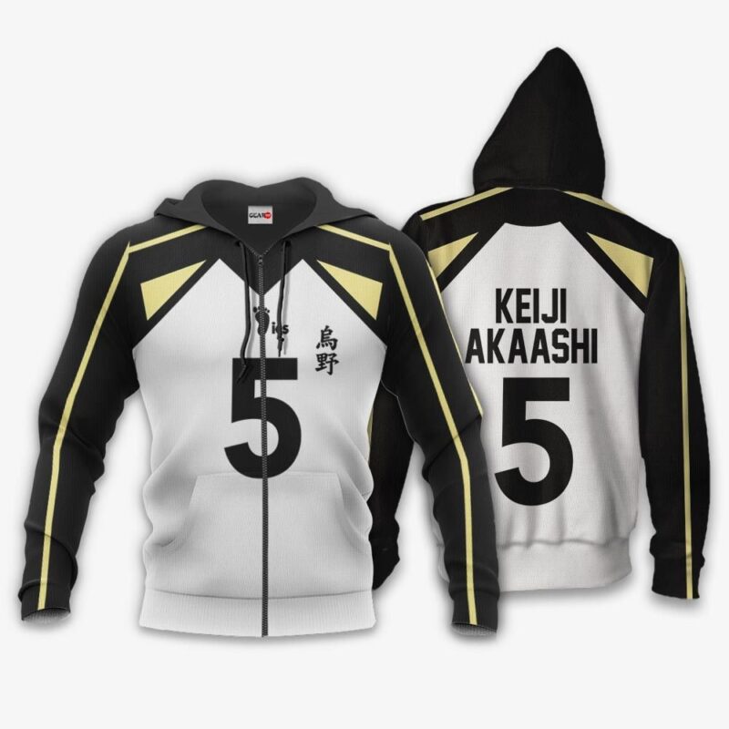 Fukurodani Keiji Akaashi Premium Outerwear Uniform Num 5 Anime