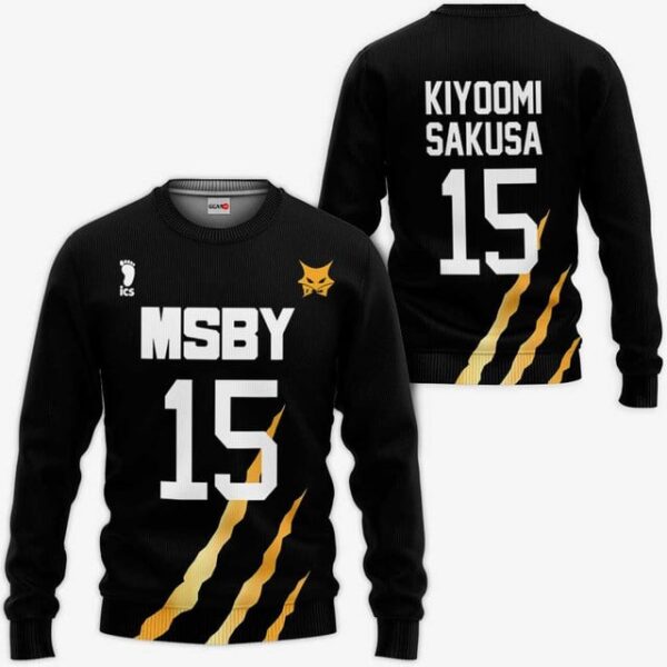 MSBY Kiyoomi Sakusa Premium Outerwear Uniform Number 15 Anime
