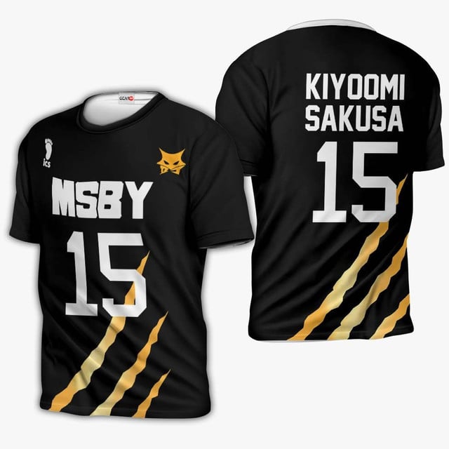 MSBY Kiyoomi Sakusa Premium Outerwear Uniform Number 15 Anime
