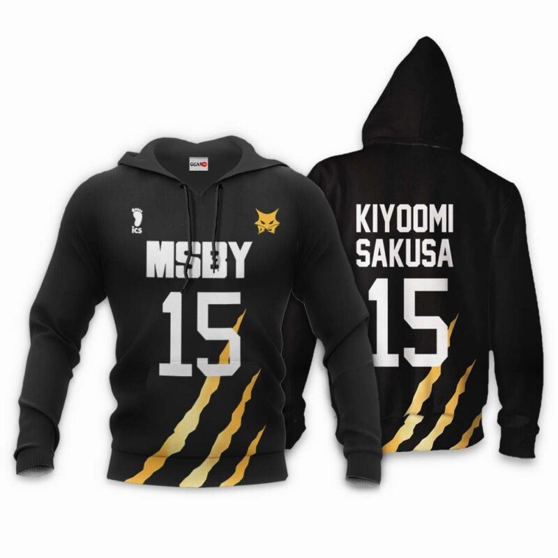 MSBY Kiyoomi Sakusa Premium Outerwear Uniform Number 15 Anime