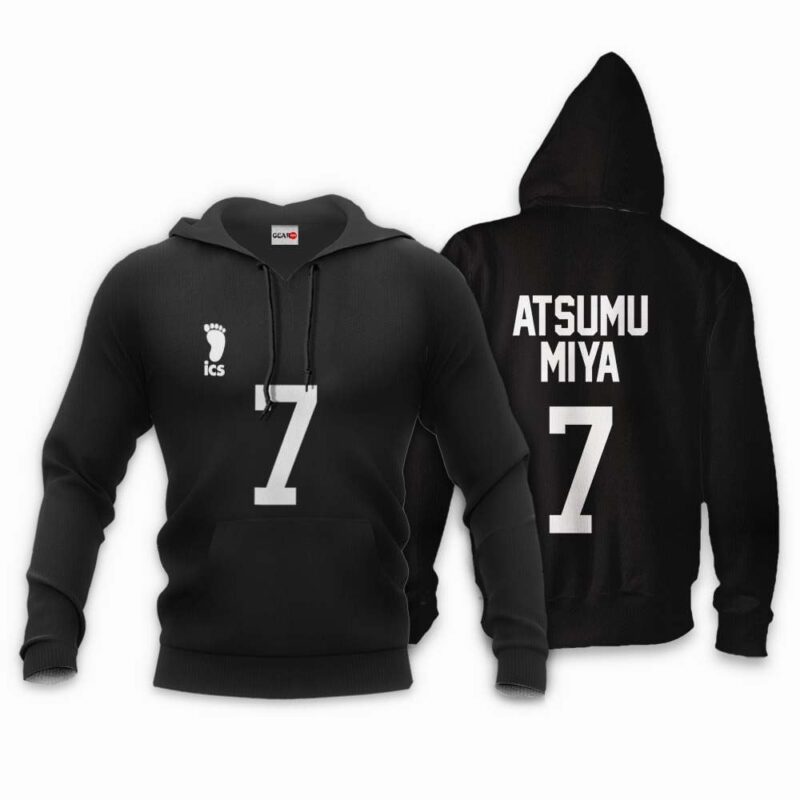 Inarizaki Atsumu Miya Premium Outerwear Uniform Number 7 Anime