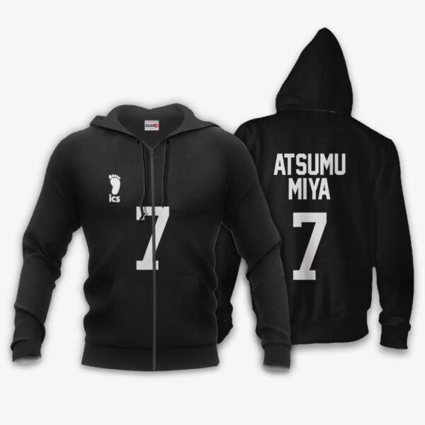 Inarizaki Atsumu Miya Premium Outerwear Uniform Number 7 Anime