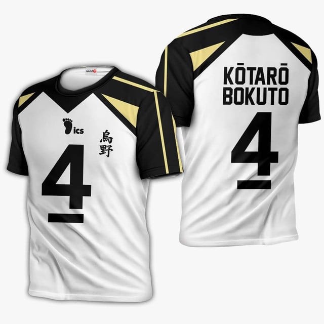 Kotaro Bokuto Num 4 Premium Outerwear Fukurodani Uniform