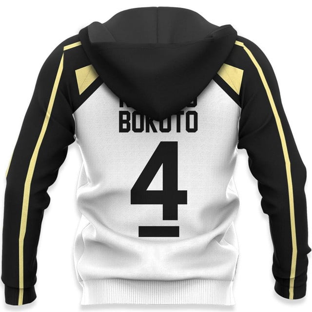 Kotaro Bokuto Num 4 Premium Outerwear Fukurodani Uniform