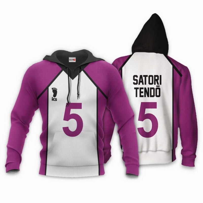 Shiratorizawa Satori Tendo Premium Outerwear Uniform Num 5 Anime