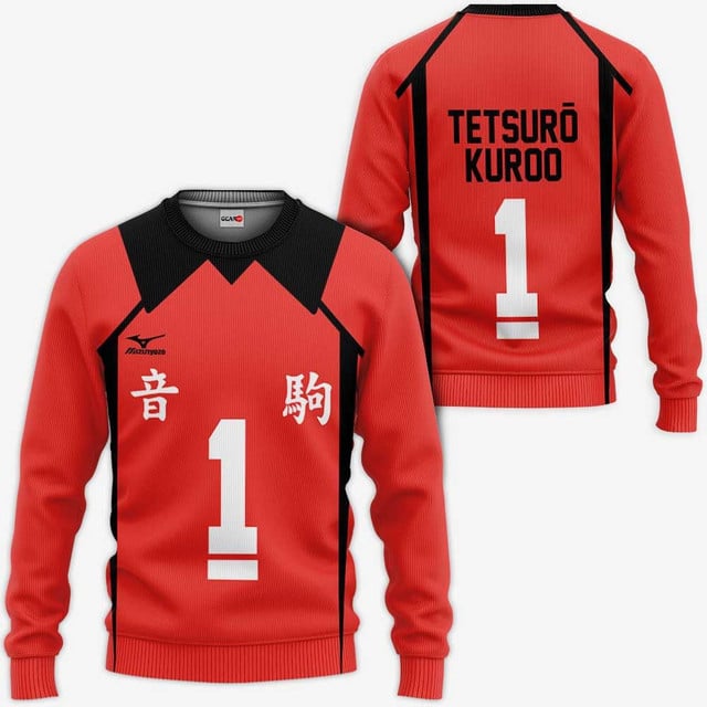 Nekoma Tetsuro Kuroo Premium Outerwear Number 1