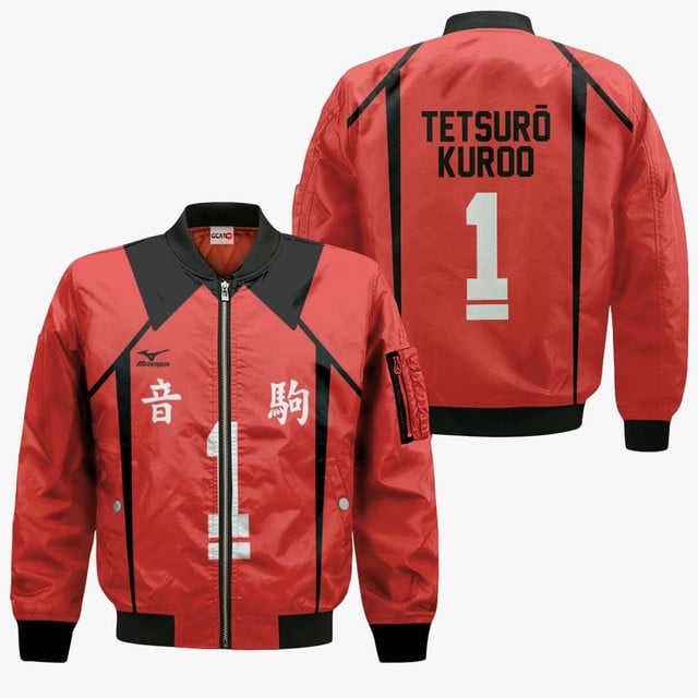Nekoma Tetsuro Kuroo Premium Outerwear Number 1