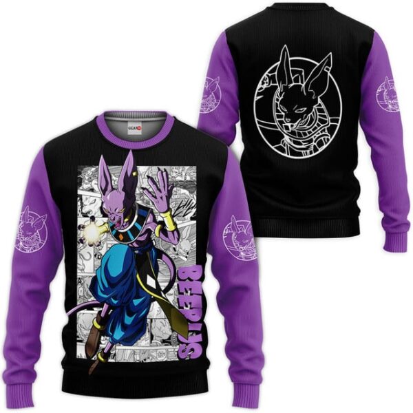 Beerus Sama Premium Outerwear Manga Style