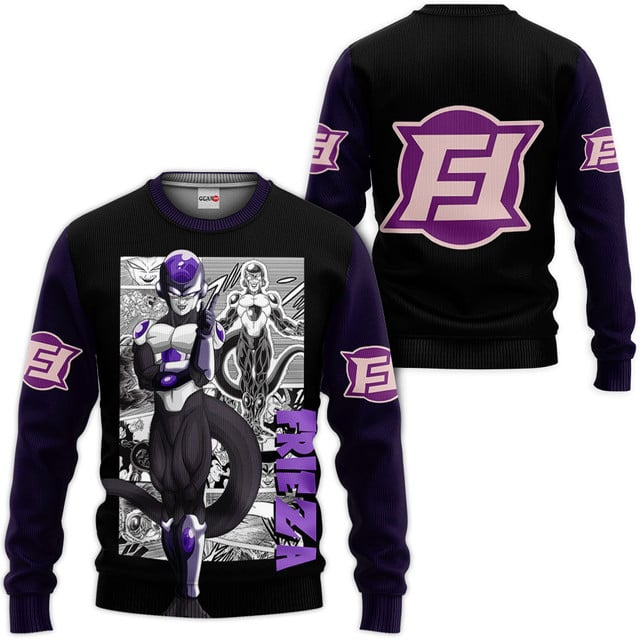 Black Frieza Premium Outerwear Manga Style