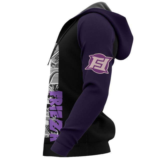 Black Frieza Premium Outerwear Manga Style