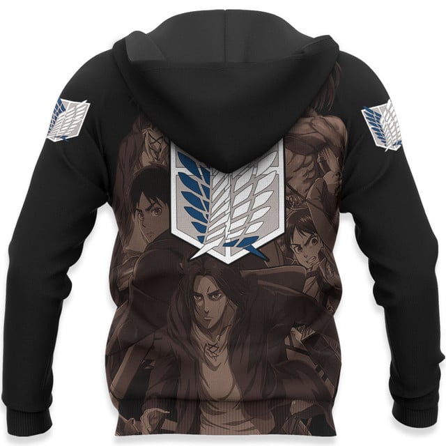 Her Eren Yeager Premium Outerwear Personalized Valentine's Shirt