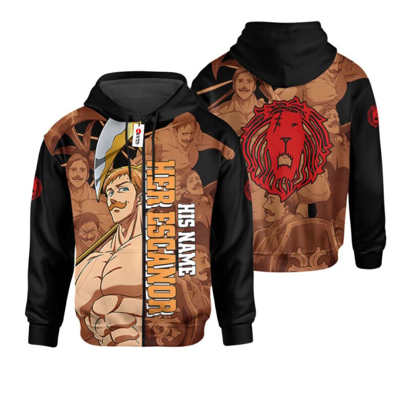 Her Escanor Premium Outerwear Personalized Valentine's Shirt