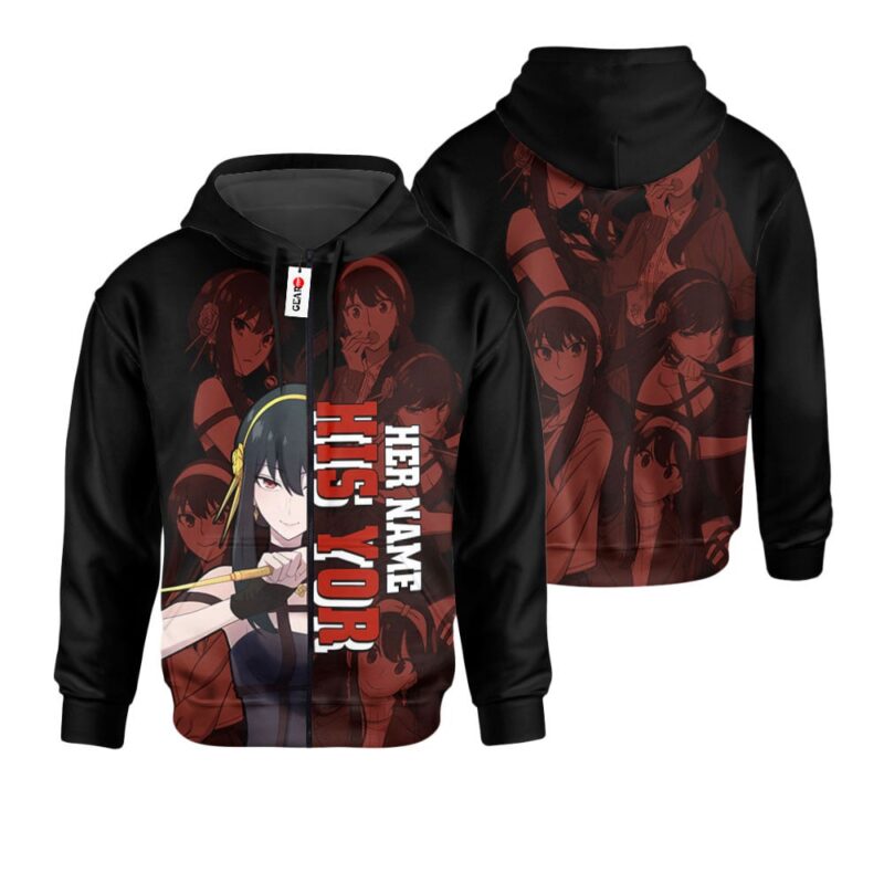 His Yor Forger Premium Outerwear Personalized Valentine's Shirt