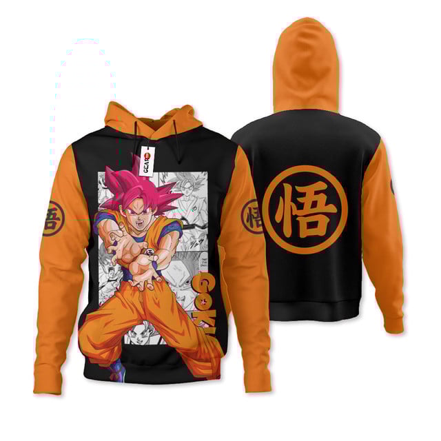 Goku God Premium Outerwear Manga Style
