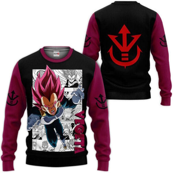 Vegeta God Premium Outerwear Manga Style