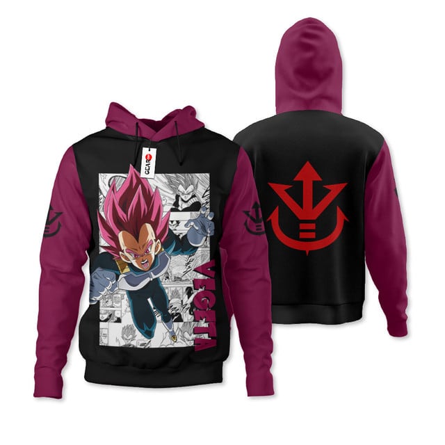 Vegeta God Premium Outerwear Manga Style