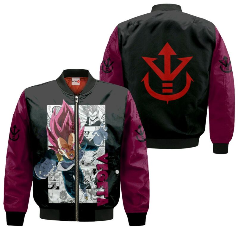 Vegeta God Premium Outerwear Manga Style