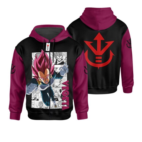 Vegeta God Premium Outerwear Manga Style