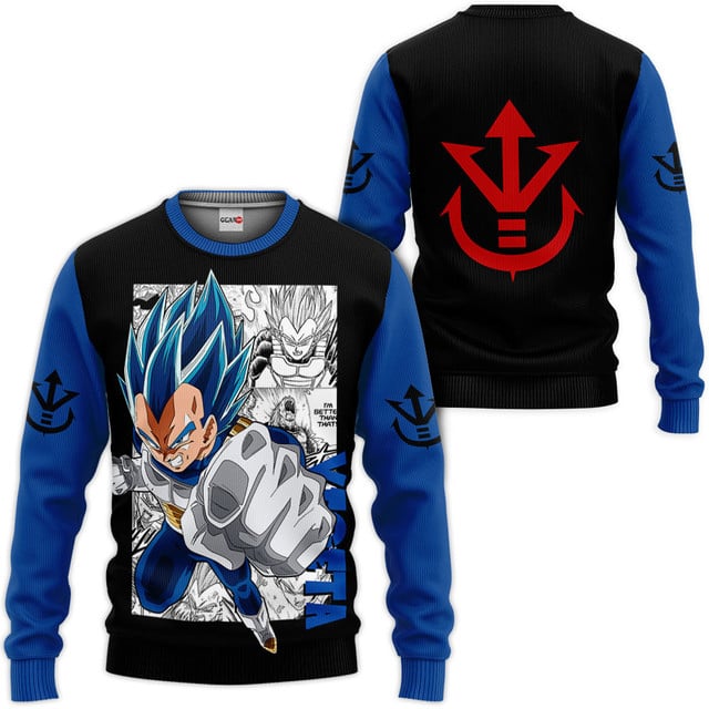 Vegeta Blue Premium Outerwear Manga Style