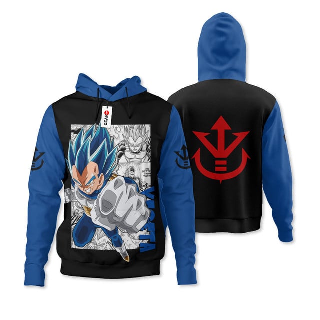 Vegeta Blue Premium Outerwear Manga Style