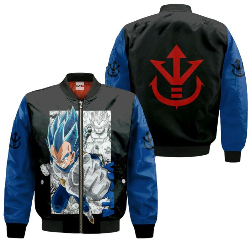 Vegeta Blue Premium Outerwear Manga Style