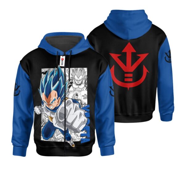 Vegeta Blue Premium Outerwear Manga Style