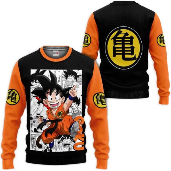 Goku Kid Premium Outerwear Manga Style