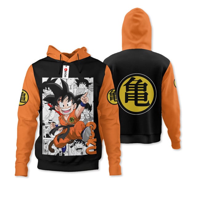 Goku Kid Premium Outerwear Manga Style
