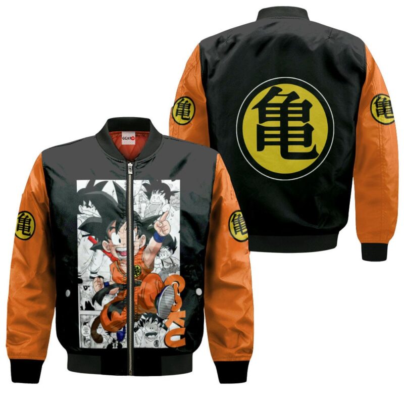 Goku Kid Premium Outerwear Manga Style