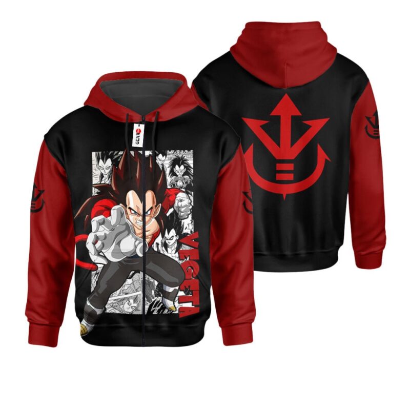 Vegeta Super Saiyan 4 Premium Outerwear Manga Style