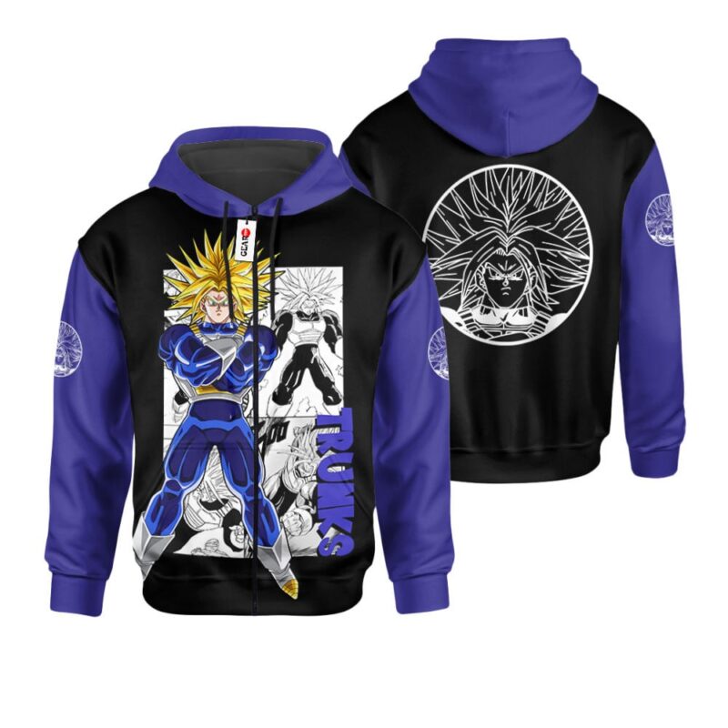 Future Trunks Ultra SSJ Premium Outerwear Manga Style