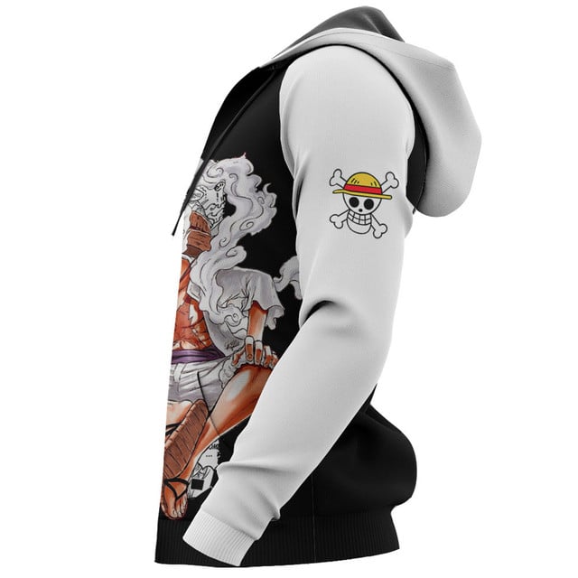 Luffy Gear 5th Premium Outerwear Manga Style