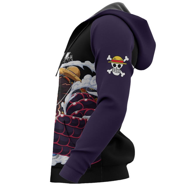 Luffy Gear 4 Premium Outerwear Personalized Mix Manga