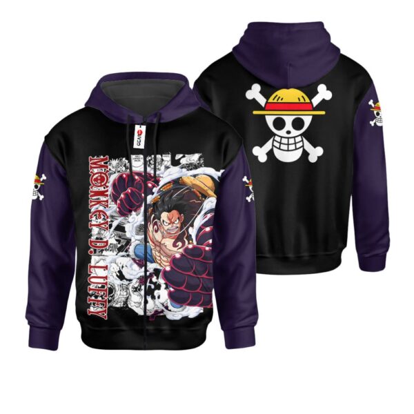 Luffy Gear 4 Premium Outerwear Personalized Mix Manga